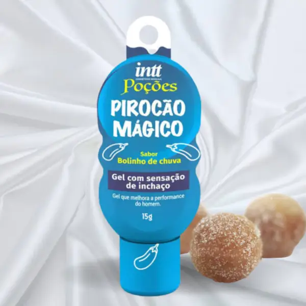 INTT Pirocao Mágico gel masculino potenciador erección cosmética erótica brasileña — Tántrika™