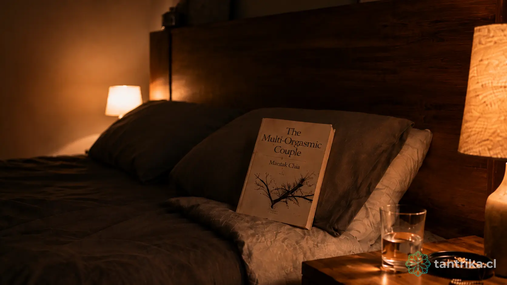 El libro de Mantak Chia sobre la almohada — el primer paso hacia el sexo tántrico. Tántrika™